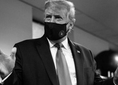 ترامپ برای حمایت مردم آمریکا از خود ماسک زد