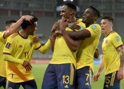 پیروزی تیم ملی کلمبیا بعد از اخراج کی روش، آرژانتین متوقف شد