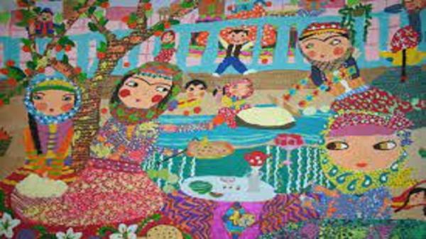 درخشش دختر مهابادی در مسابقه نقاشی نوازاگورا بلغارستان
